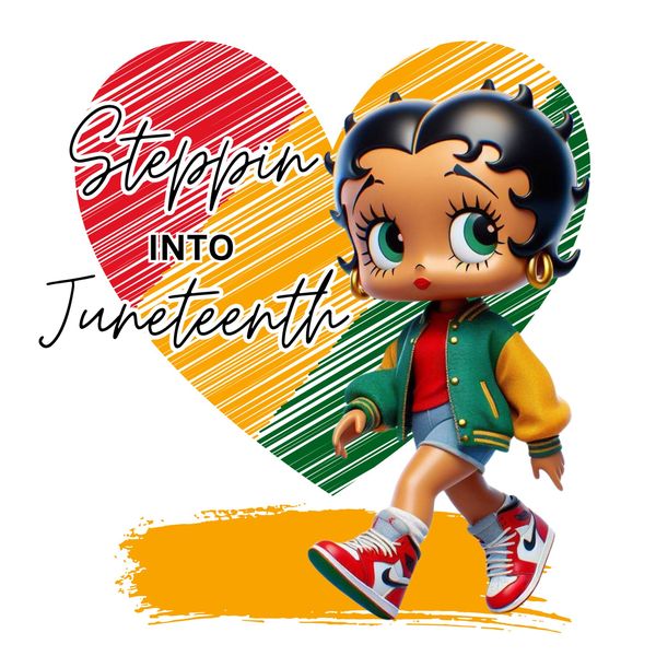 Juneteenth Digital Image (Betty Boop)