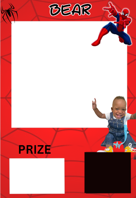 Canva Claw Machine Template - SPIDERMAN