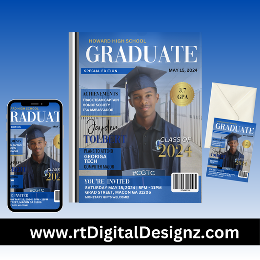 Grad Magazine Cover Mockup