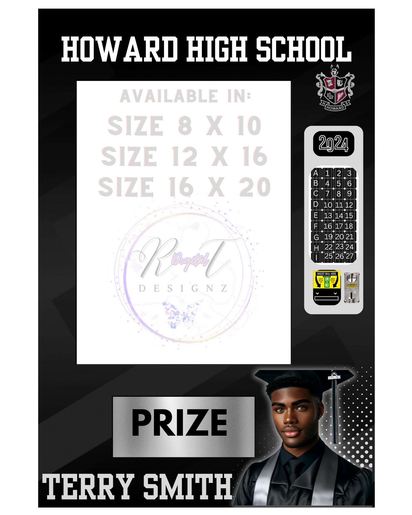 GRAD VENDING MACHINE EDITABLE TEMPLATES